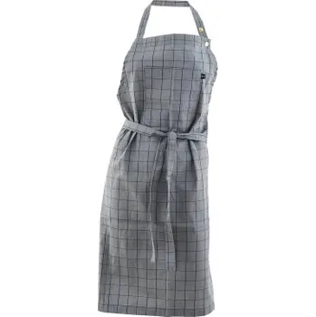 Kuchyňská zástěra Bavlněná kostkovaná zástěra na vaření