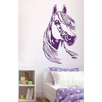 Samolepící dekorace Shopnisi Samolepka na zeď Hlava koně 3