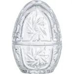 Skleněná dóza s víčkem Egg čirá