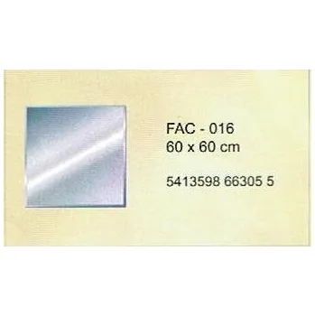 Zrcadlo Koupelnové zrcadlo 60x60cm s fazetkou