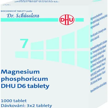 Homeopatikum Recenze Dr. Peithner No. 7 Magnesium phosphoricum DHU D6 - 1000 tbl.