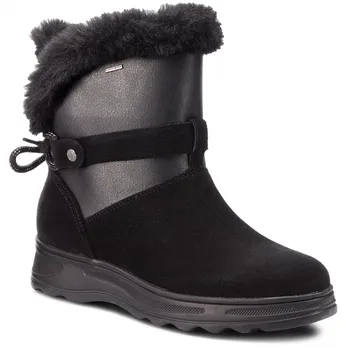 Dámská zimní obuv GEOX Hosmos B ABX C Black/Dk Grey 36