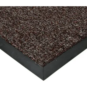 Rohožka Hnědá textilní zátěžová čistící rohož Catrine - 80 x 120 x 1,35 cm