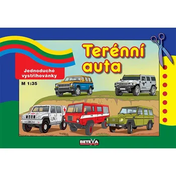 Terénní auta: Jednoduché vystřihovánky - Betexa (2014) Papírový model Terénní auta: Jednoduché vystřihovánky - Betexa (2014)