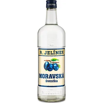 Pálenka Rudolf Jelínek Moravská švestka 38 % 1 l