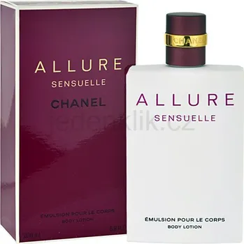 Tělové mléko Chanel Allure Sensuelle 200 ml