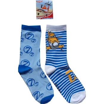 Dívčí oblečení xcena Planes Dusty ponožky modré bavlněné Velikost: 27/30