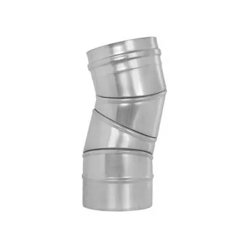 Komín Nerez koleno otočné 0-90° 150/1mm