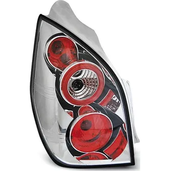 Přední světlomet Zadní světla Citroen C2 03-10 chromová