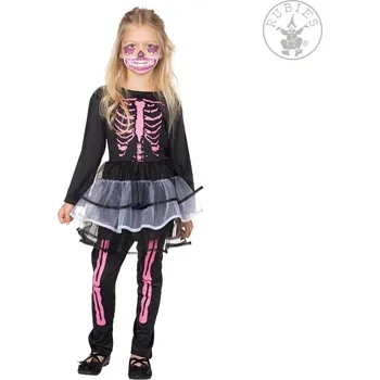 Karnevalový kostým Rubies Německo Kostým smrtky s legínami X varianta: 128
