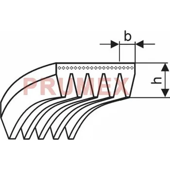Auto-moto Řemen víceklínový 5 EPK 690 (272-K) optibelt RBK