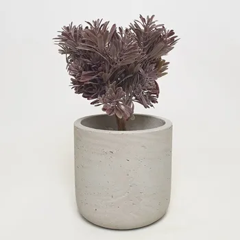 umělá květina Umělý dusty miller vínový 18cm - Nezalévat