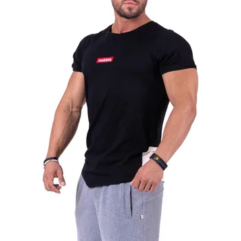 Pánské tričko Nebbia Red Label V-typical 142 černé