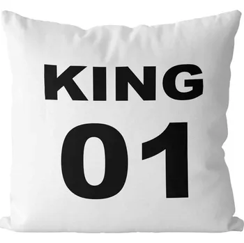 Dekorativní polštářek Polštář King 01 (Velikost: 40 x 40 cm)