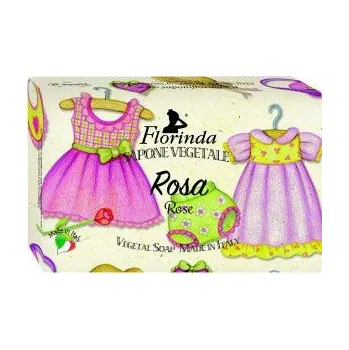 Italské mýdlo Bimbo Rosa, mýdla, italské mýdlo, vonné mýdlo, přírodní mýdlo, vůně, hypoalergenní, tělo, parfém, reciklovaný, skříň, šuplík