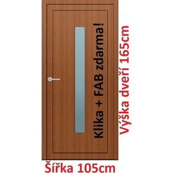 Vchodové dveře Vchodové plastové dveře Soft Hana 105x165 cm - Akce!