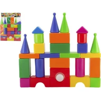 Hračka pro nejmenší Teddies Velké kostky 30 ks