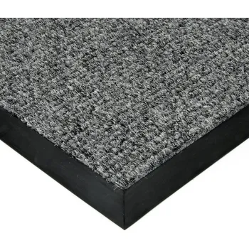 Rohožka Šedá textilní zátěžová čistící rohož Catrine - 200 x 150 x 1,35 cm