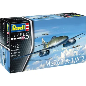Plastikový model Revell Messerschmitt Me262 A-1 Jetfighter 1:32