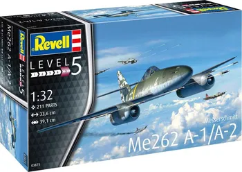 Plastikový model Revell Messerschmitt Me262 A-1 Jetfighter 1:32