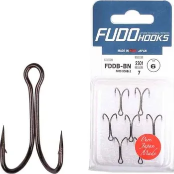 Rybářský háček Fudo rybářský dvojháček 5ks č.2