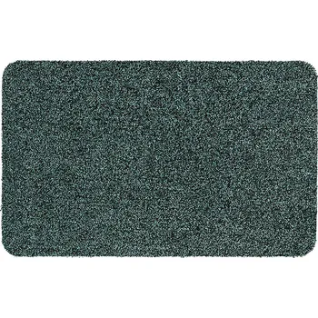 Rohožka Zelená pratelná vstupní rohož FLOMA Majestic - délka 50 cm, šířka 80 cm, výška 0,6 cm - 81715591