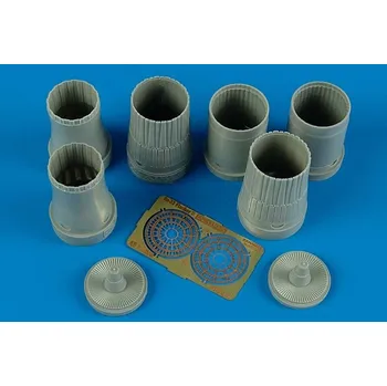 Plastikový model Aires 1/72 Su-33 Flanker D exhaust nozzles