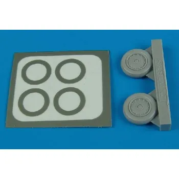 Plastikový model Aires 1/72 F-8 Crusader wheels & paint masks