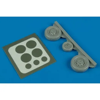 Plastikový model Aires 1/72 F-105 Thunderchief wheels & paint masks