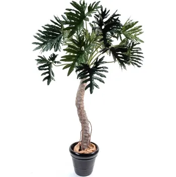 umělá květina PHILODENDRON SELLOUM STROM, 210cm (Luxusní umělý strom)