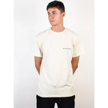 Pánské tričko Rip Curl Authentic Off bílé