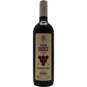 Víno Réva Rakvice Přírodní Rulandské modré hroznový mošt 0,75 l