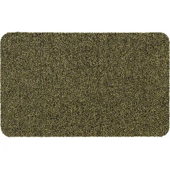 Rohožka Žlutá pratelná vstupní rohož FLOMA Majestic - délka 50 cm, šířka 80 cm, výška 0,6 cm - 81715590