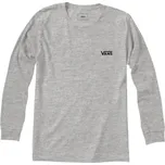 VANS Left Chest Hit LS Athletic Heather