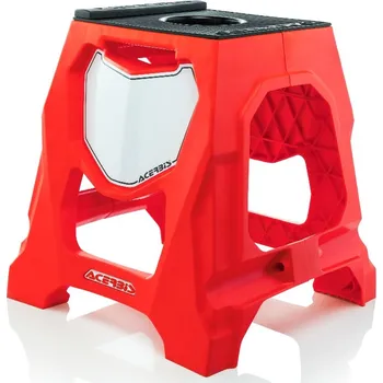 Plastový stojan pod motocykl ACERBIS 711 Bike červený