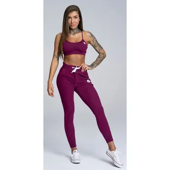 Gym Glamour Tepláky Boyfriend Blueberry