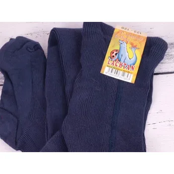 Chlapecké oblečení Punčocháče Dotex Lachtan žebrované 100% bavlna tm. modrá velikost oblečení - děti: 62/68