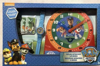 Hodiny Euroswan Paw Patrol hodiny na učení 39 x 25 cm