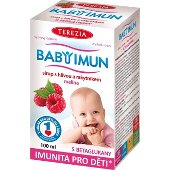 Terezia Company Baby Imun s hlívou a rakytníkem malina 100 ml
