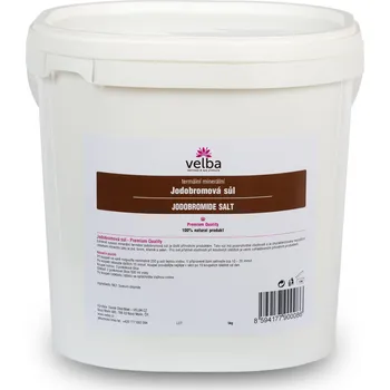 Koupelová sůl Velba Termální minerální jódobromová sůl 5 kg