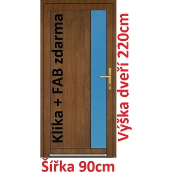 Vchodové dveře Vchodové plastové dveře Soft Rory 90x220 cm - Akce!