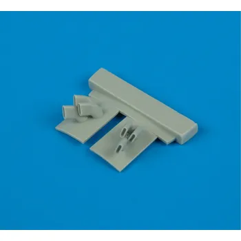 Plastikový model Quickboost 1/48 F4U-2 Corsair exhaust for night version
