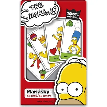 mariášová karta efko The Simpsons mariášky