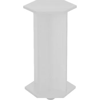 Diversa stolek pod akvárium 29x29x64,5 cm bílý šestiúhelníkový