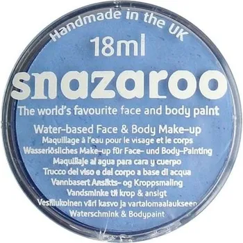 Výtvarná barva Snazaroo barva na obličej 18ml. - Modrá světlá "Pale Blue"