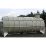 Nádrž válcová ležatá 12 m3 - samonosná VL12