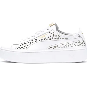 Dámské tenisky PUMA Vikky Stacked Laser Cut bílá