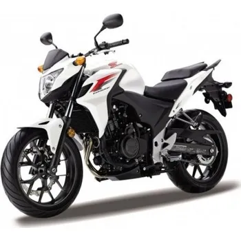 autíčko Welly Honda CB 500 F 2014 (white) 1:18