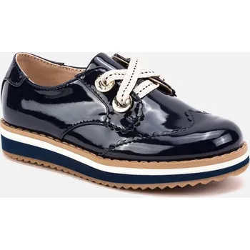 Chlapecké polobotky Chlapecké boty tmavě modré lakované Mayoral (44015)