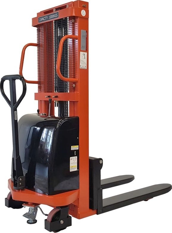 Vysokozdvižný vozík polo-elektrický CDD1025Bs 1t/2,5m (el. zdvih)
